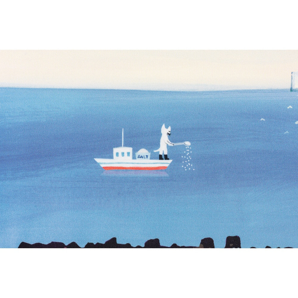 Hobonichi A5 Cousin 5-Year Leather Cover Only - Hiroko Kubota: The Sea’s Dream at Dawn