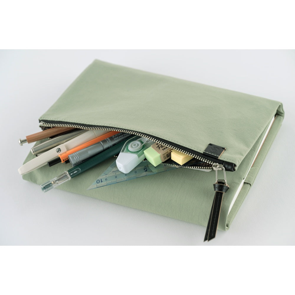 Hobonichi A5 Cousin Cover Only - Tragen: Oakmoss