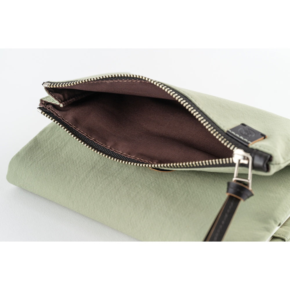 Hobonichi A6 Techo Cover Only - Tragen: Oakmoss