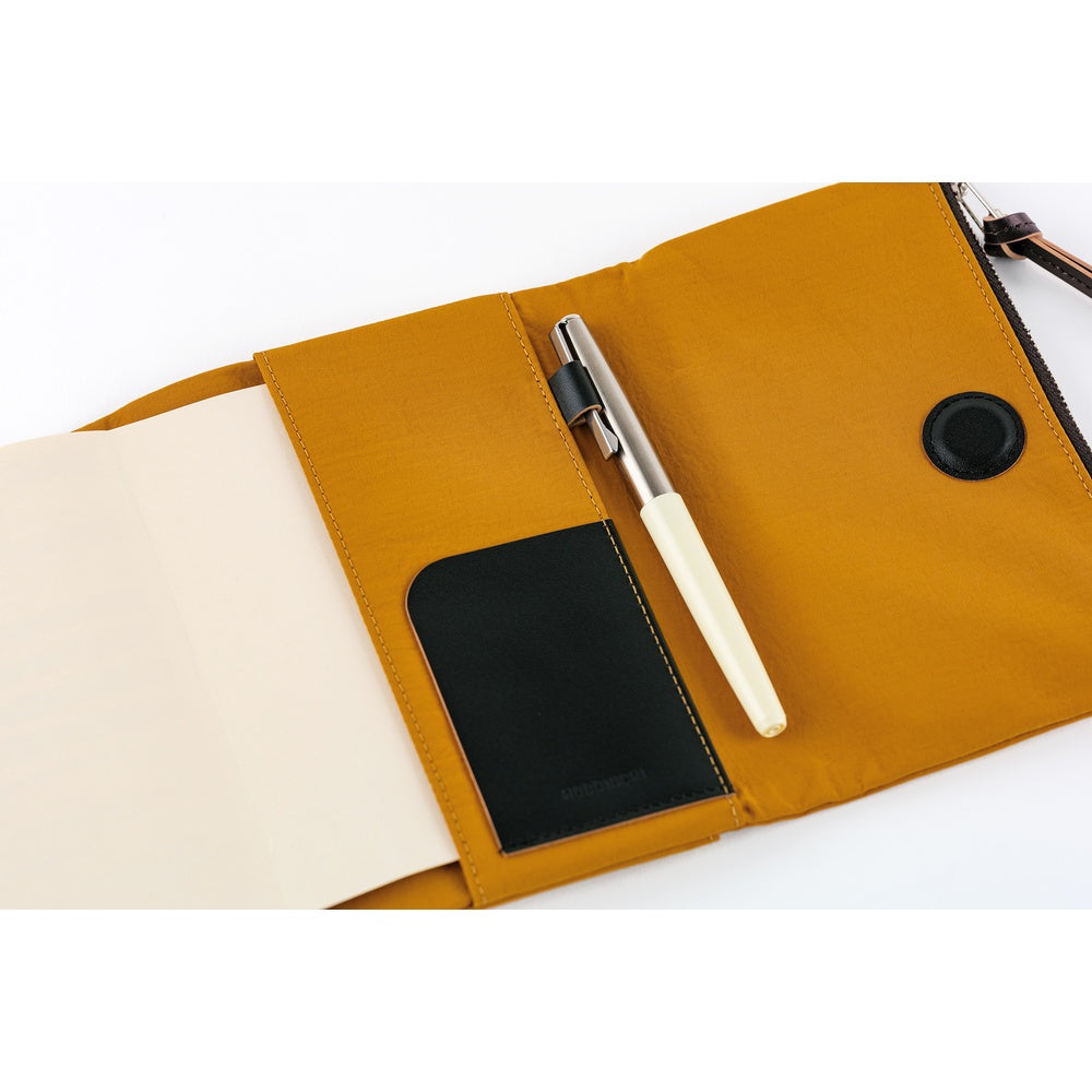 Hobonichi A6 Techo Cover Only - Tragen: Mustard