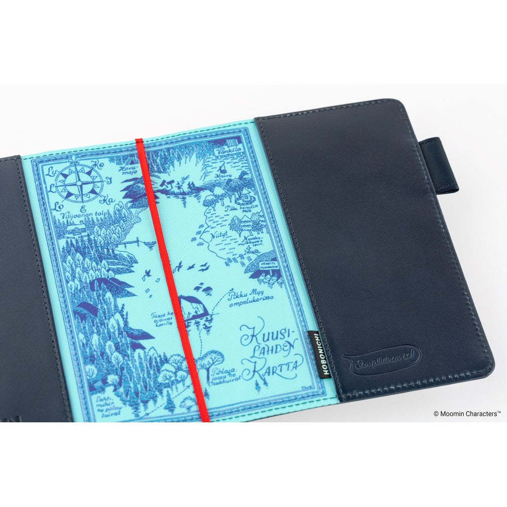 Hobonichi A6 Techo 5-Year Leather Cover Only - Moomin: Written Memories