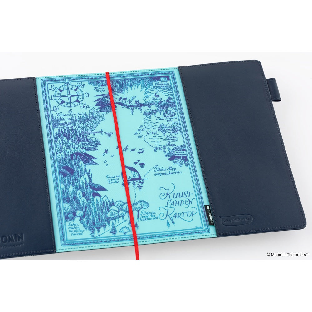 Hobonichi A5 Cousin 5-Year Leather Cover Only - Moomin: Written Memories