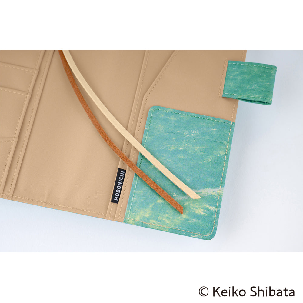 Hobonichi A6 Techo Cover Only - Keiko Shibata: Bread floating in the wind