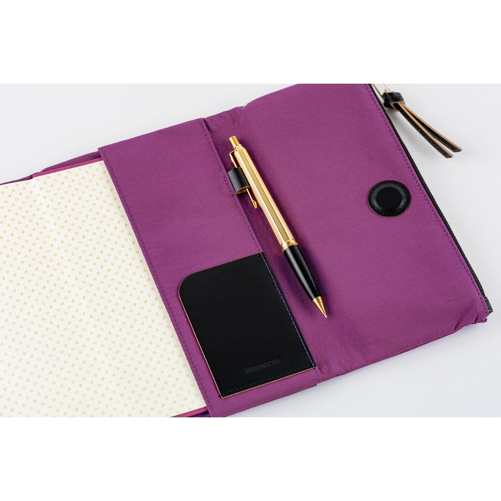 Hobonichi Weeks Cover - Tragen: Purple