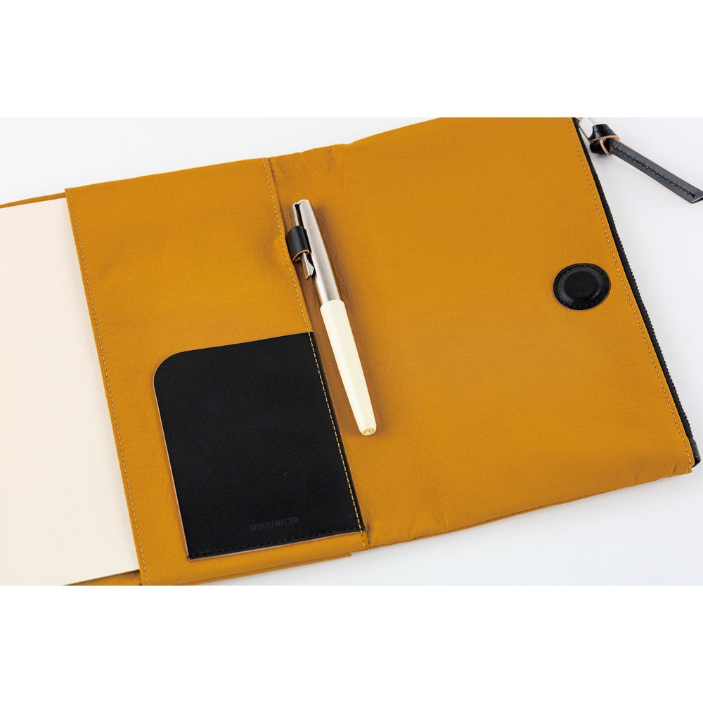 Hobonichi A5 Cousin Cover Only - Tragen: Mustard