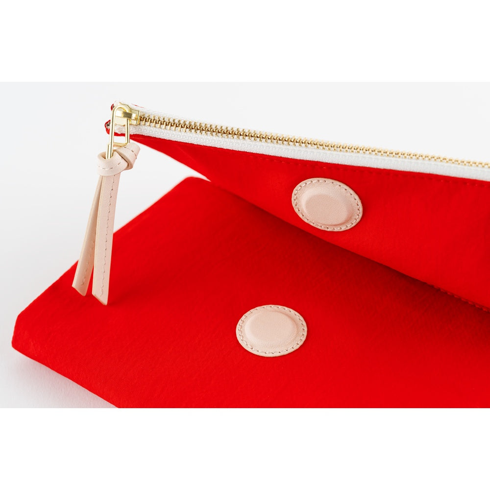 Hobonichi A6 Techo Cover Only - Tragen: Red