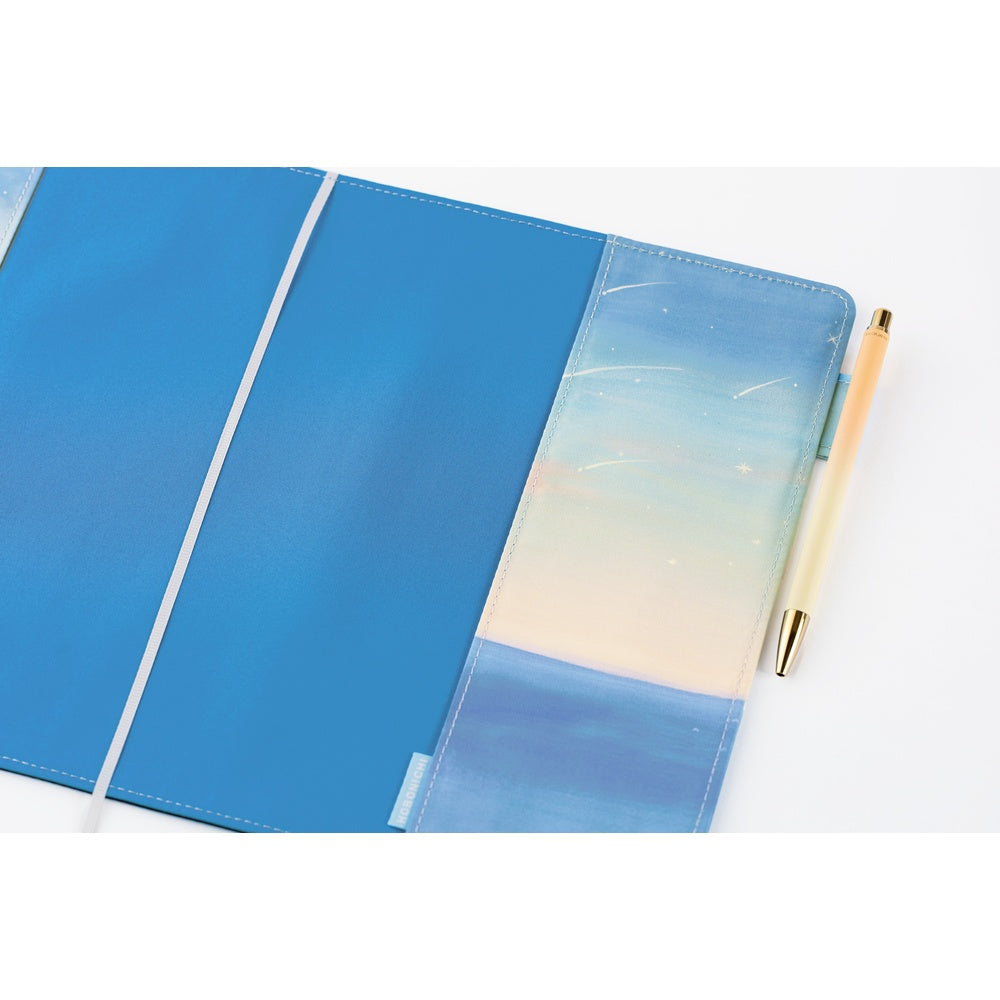 Hobonichi A5 Cousin 5-Year Leather Cover Only - Hiroko Kubota: The Sea’s Dream at Dawn