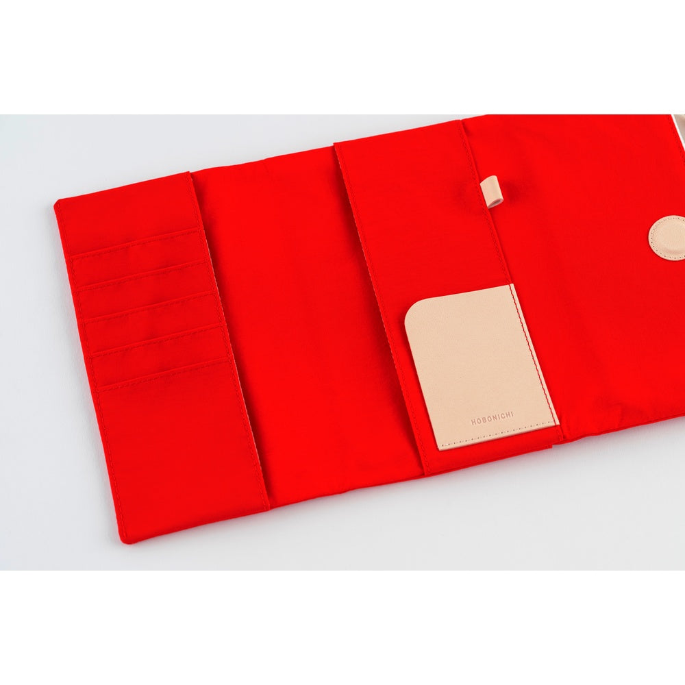 Hobonichi Weeks Cover - Tragen: Red