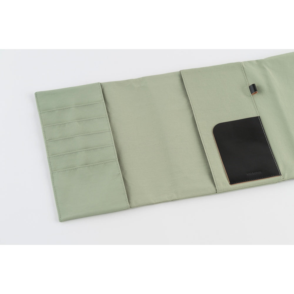 Hobonichi A5 Cousin Cover Only - Tragen: Oakmoss