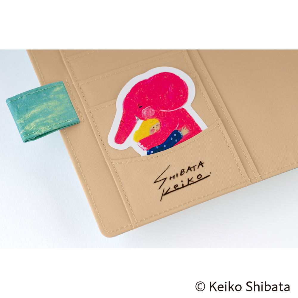 Hobonichi A6 Techo Cover Only - Keiko Shibata: Bread floating in the wind