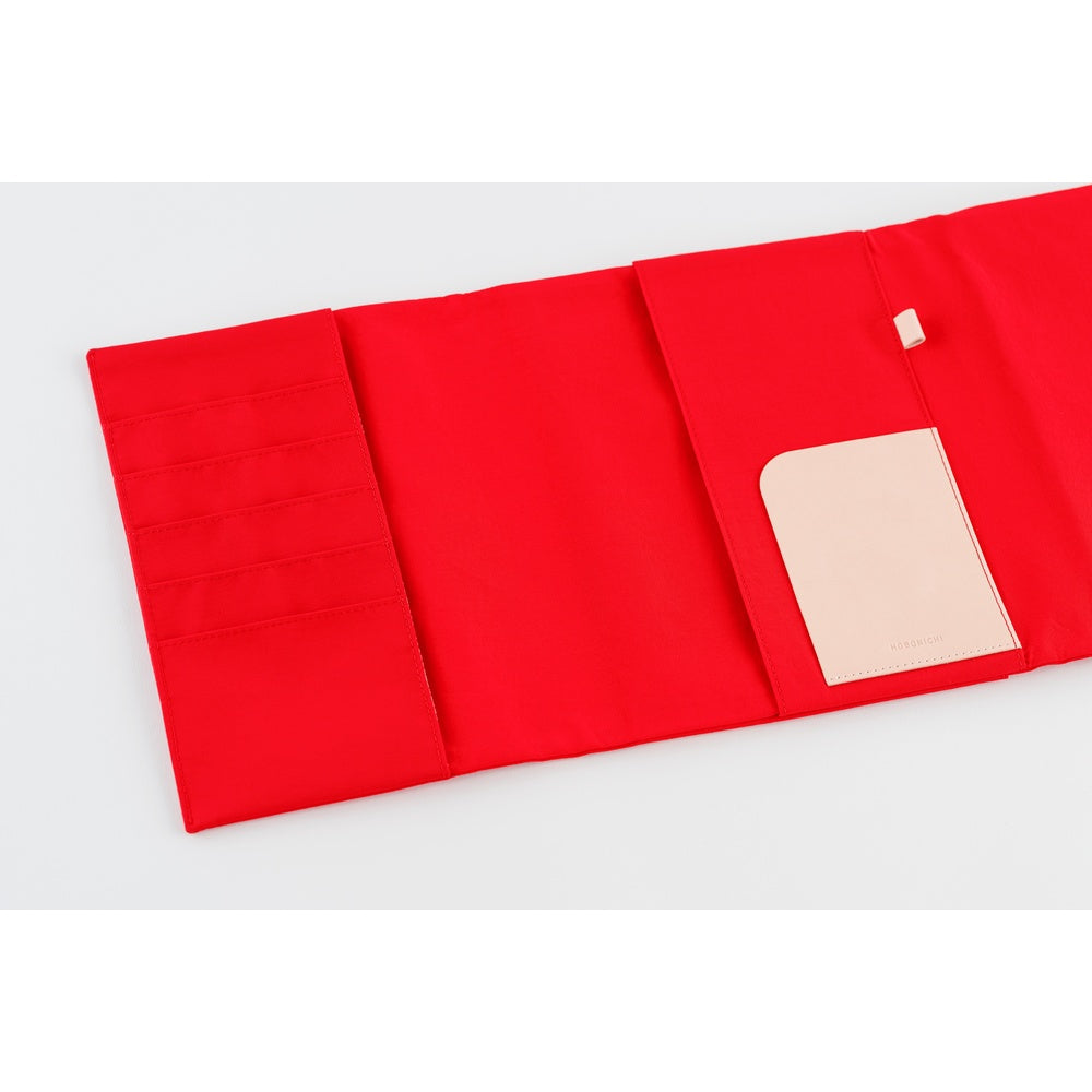 Hobonichi A5 Cousin Cover Only - Tragen: Red