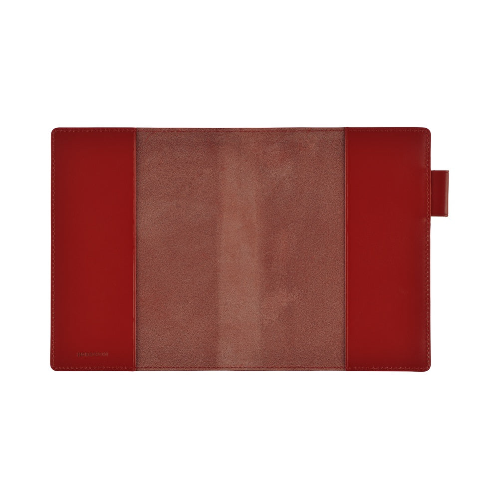 Hobonichi A6 Techo 5-Year Leather Cover Only - Red