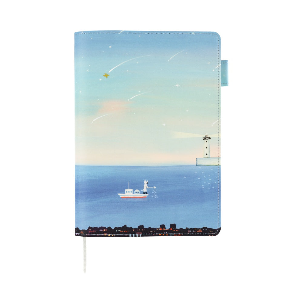 Hobonichi A5 Cousin 5-Year Leather Cover Only - Hiroko Kubota: The Sea’s Dream at Dawn