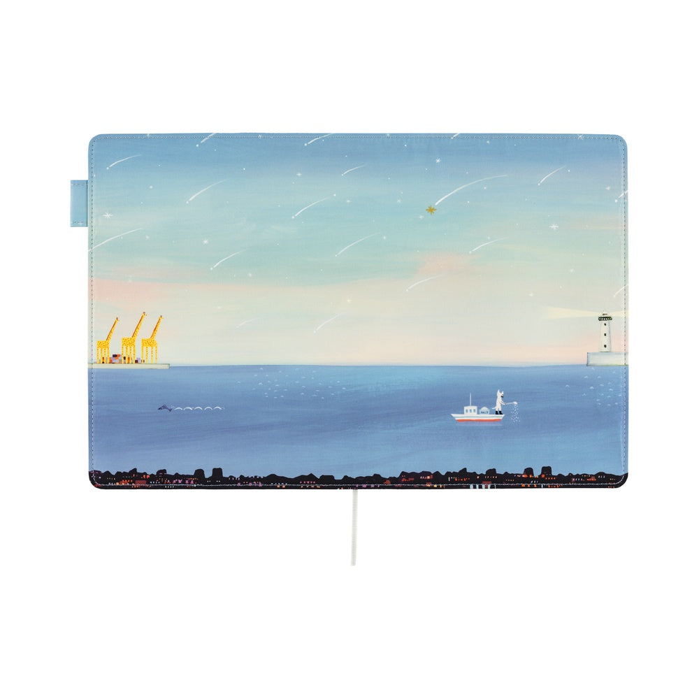 Hobonichi A5 Cousin 5-Year Leather Cover Only - Hiroko Kubota: The Sea’s Dream at Dawn