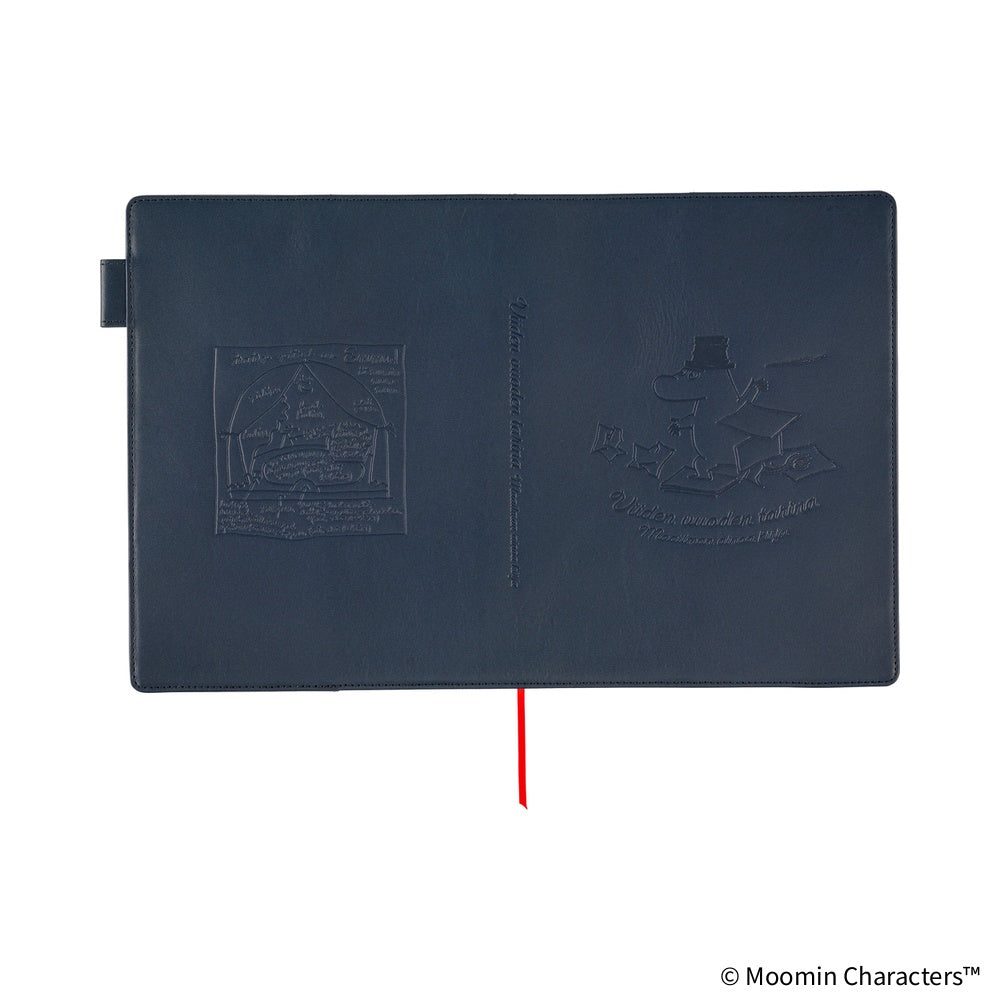 Hobonichi A5 Cousin 5-Year Leather Cover Only - Moomin: Written Memories