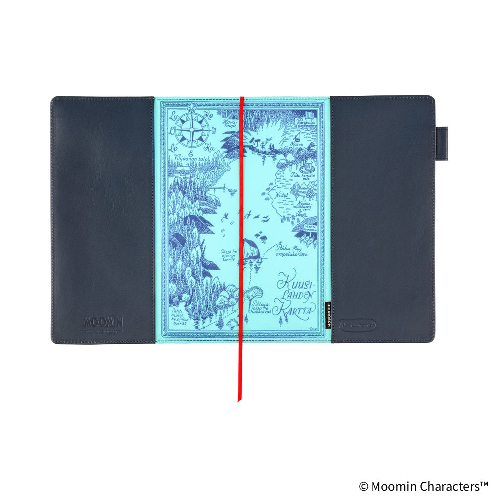 Hobonichi A5 Cousin 5-Year Leather Cover Only - Moomin: Written Memories