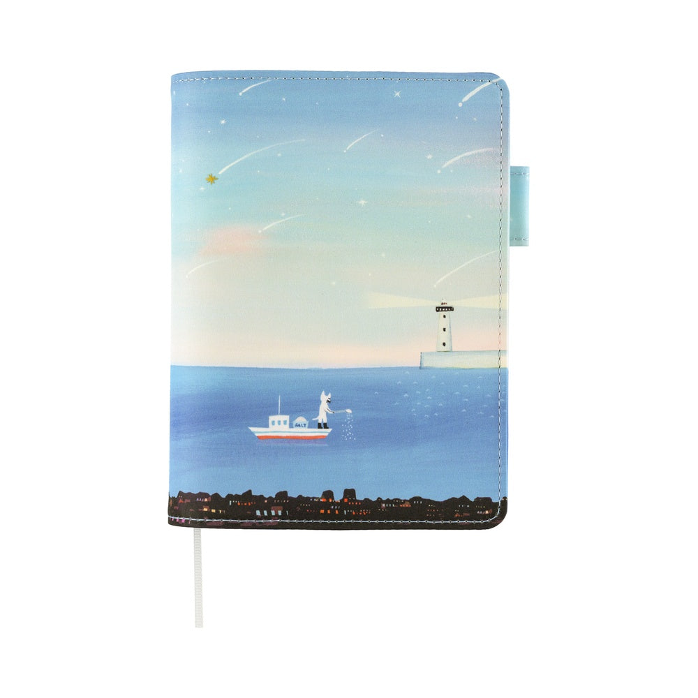 Hobonichi A6 Techo 5-Year Leather Cover Only - Hiroko Kubota: The Sea’s Dream at Dawn