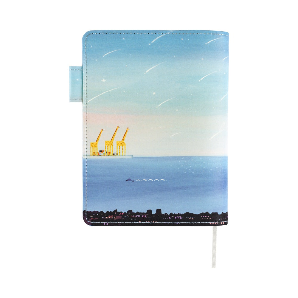 Hobonichi A6 Techo 5-Year Leather Cover Only - Hiroko Kubota: The Sea’s Dream at Dawn