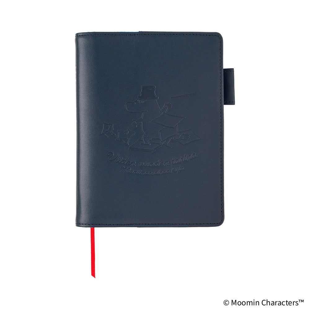 Hobonichi A6 Techo 5-Year Leather Cover Only - Moomin: Written Memories