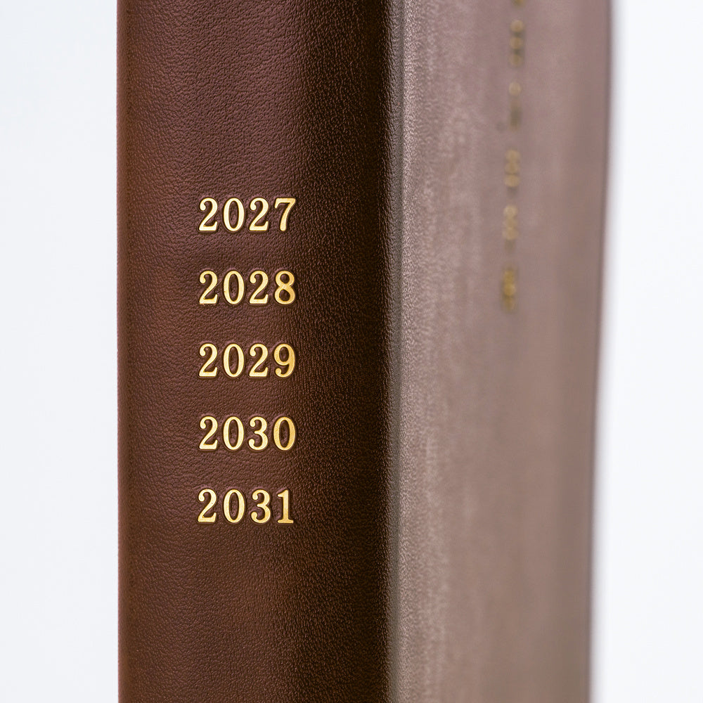 Hobonichi A5 5-Year Techo Book (2027-2031) (Japanese)