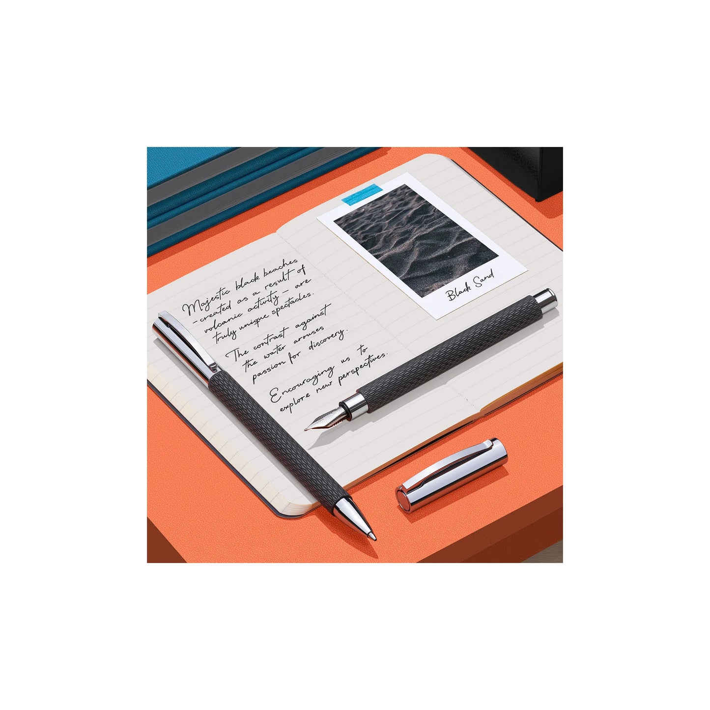 Faber-Castell Ambition Fountain Pen - OpArt Black Sand
