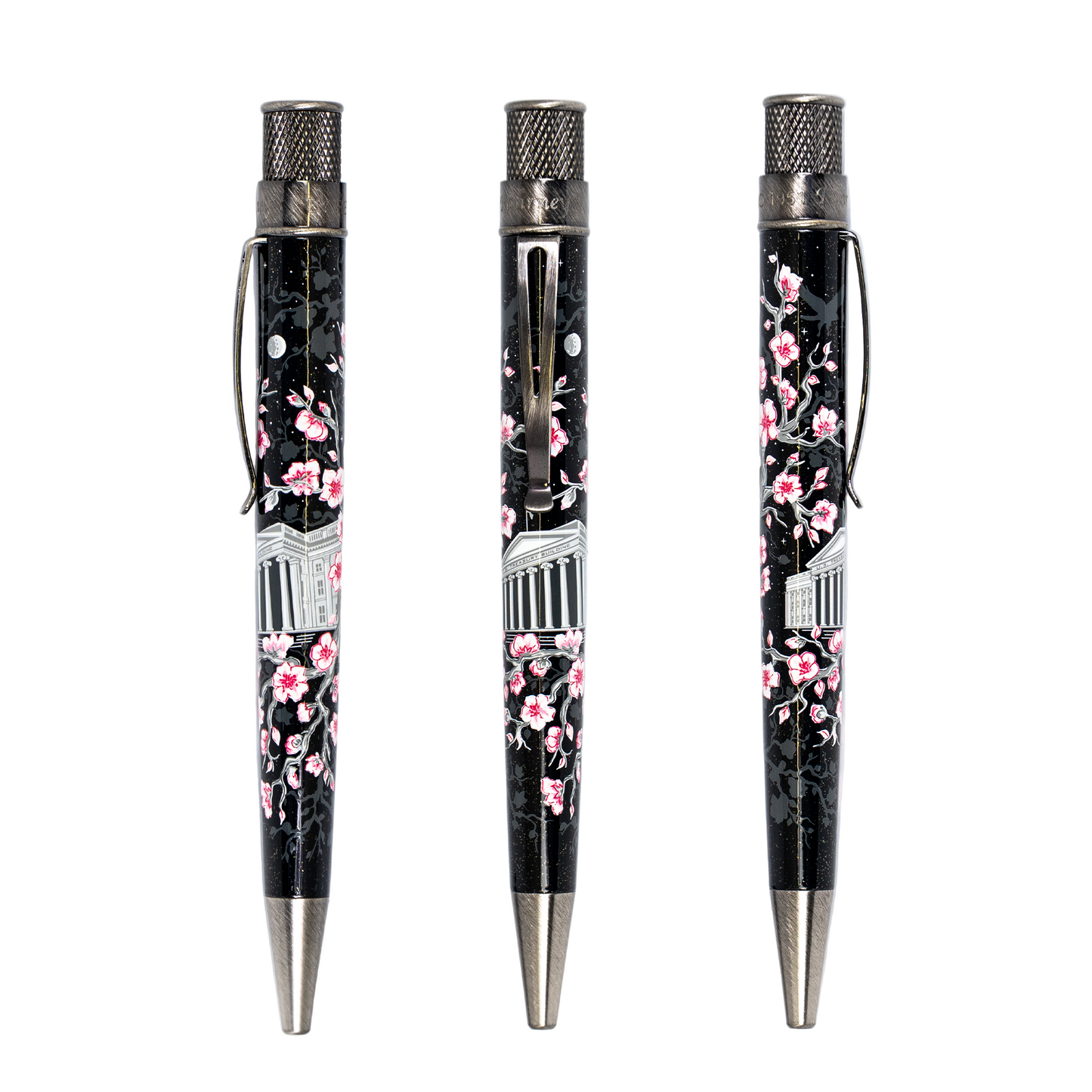 Retro 51 Collection Tornado Rollerball - Cherry Blossom 2018 (Fahrney's Exclusive) - Open Tube