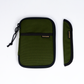 Rickshaw Bagworks Fillmore Pen Case - Moss with Sandstone