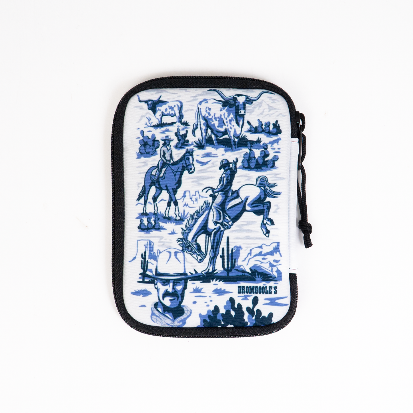 Rickshaw Bagworks Fillmore Pen Case - Giddy Up - Blue (Dromgoole's Exclusive)