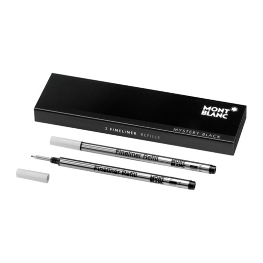 Montblanc Fineliner Refill - Mystery Black (2 ea)