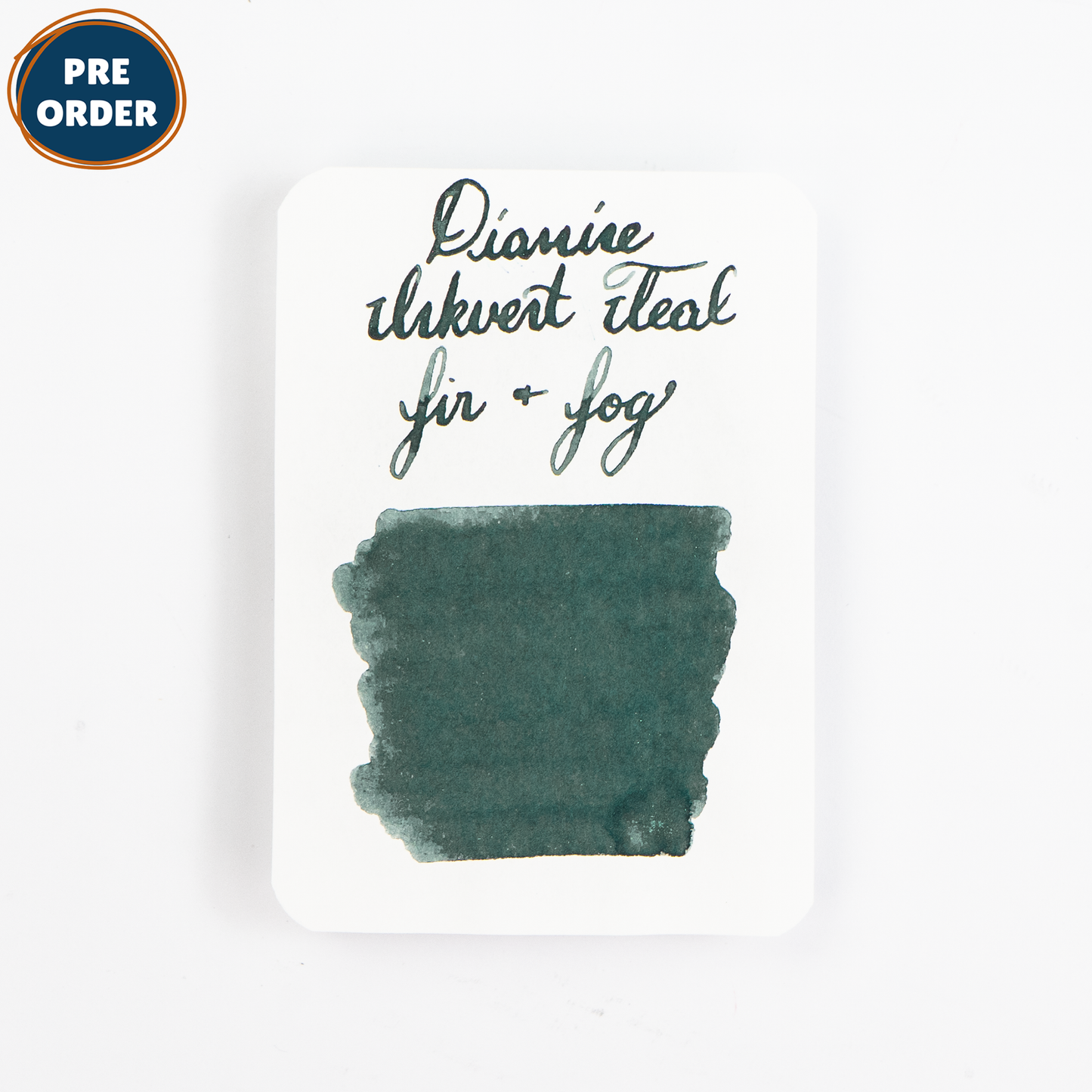 Diamine Fir & Fog (50ml) Bottled Ink (Chameleon) - Teal Edition