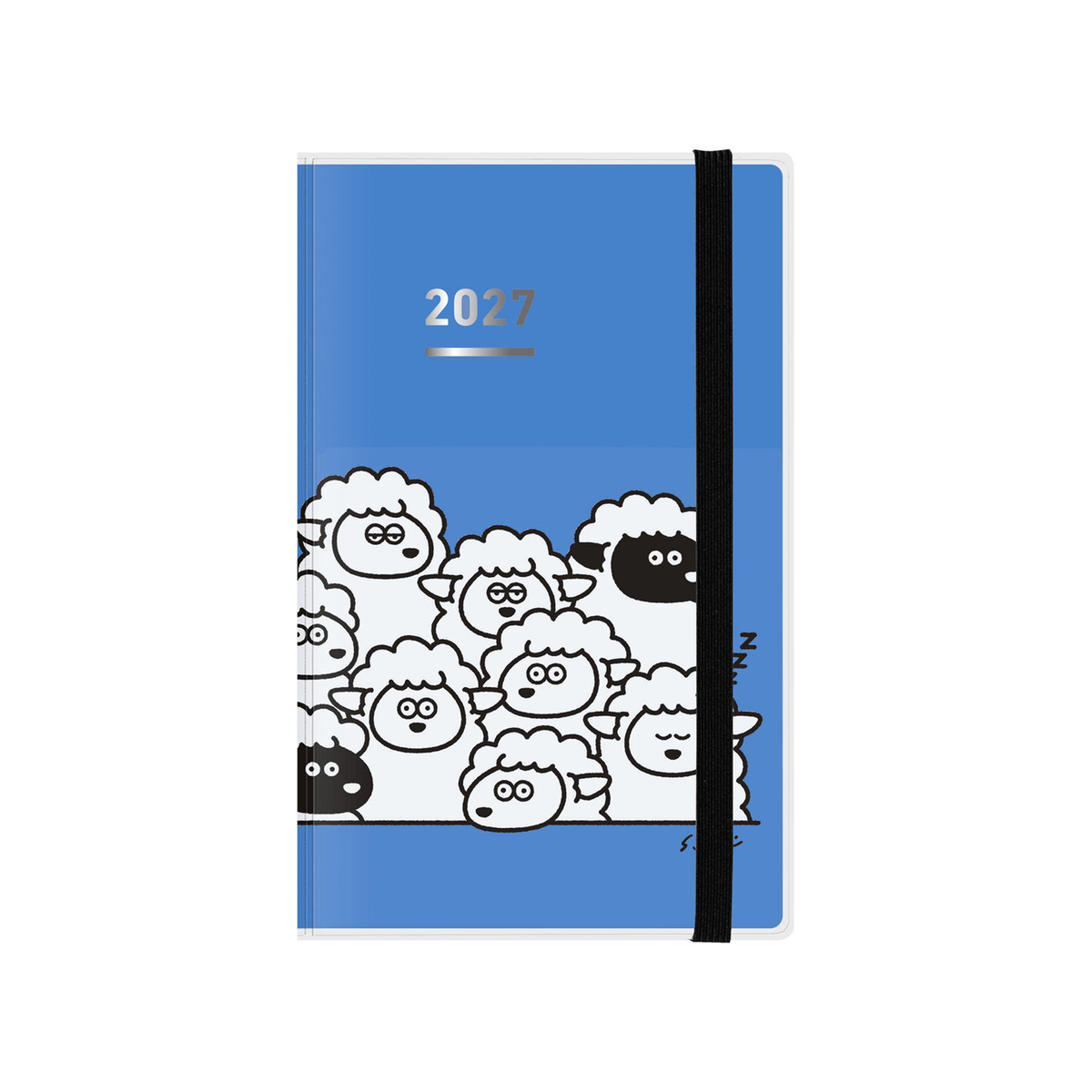 Kokuyo Jibun 2027 mini First Techo - Blue (B6 Slim)