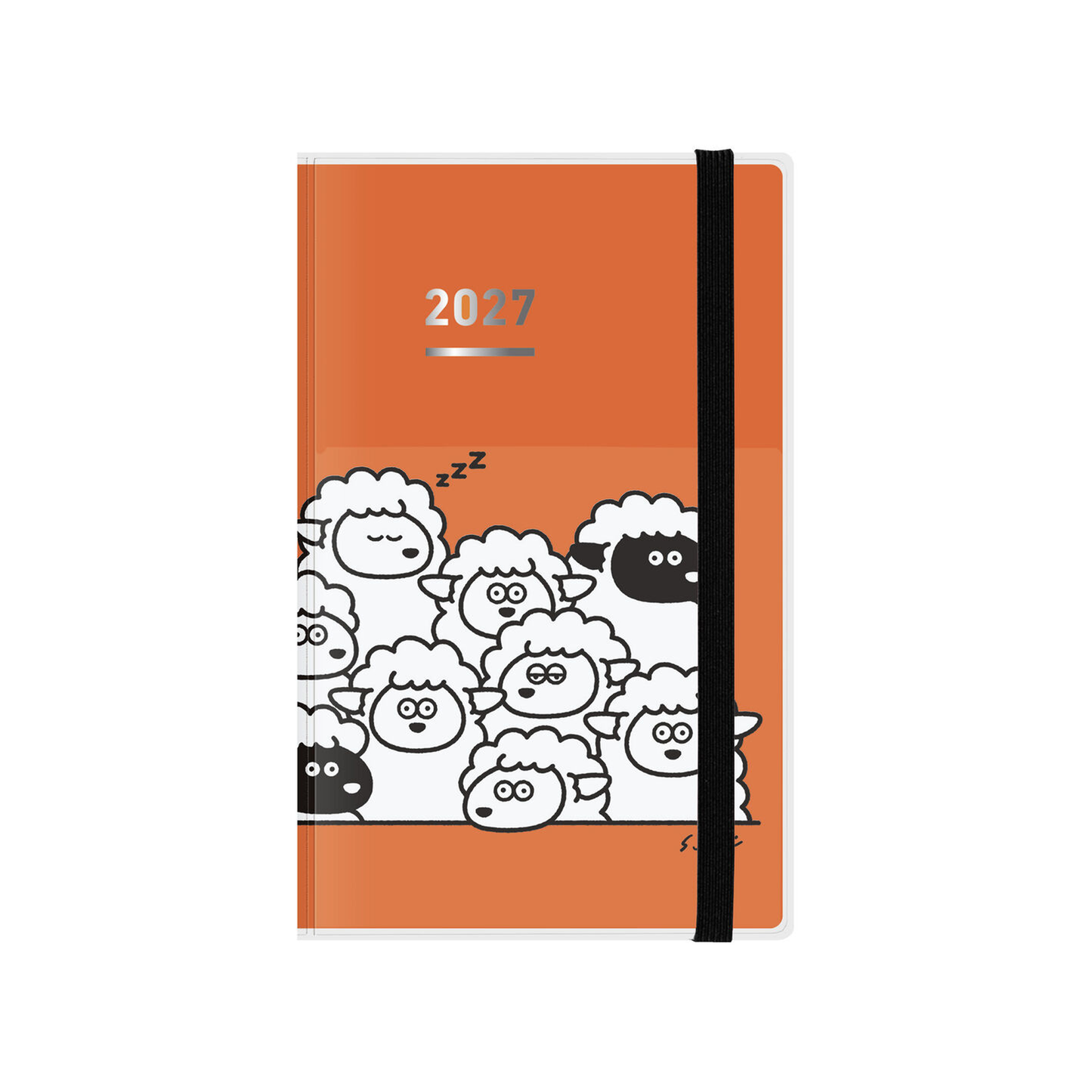 Kokuyo Jibun 2027 mini First Techo - Orange (B6 Slim)