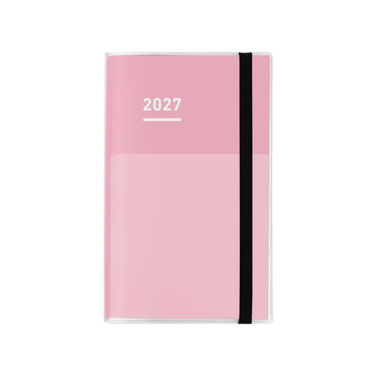 Kokuyo Jibun 2027 mini First Techo - Pink (B6 Slim)
