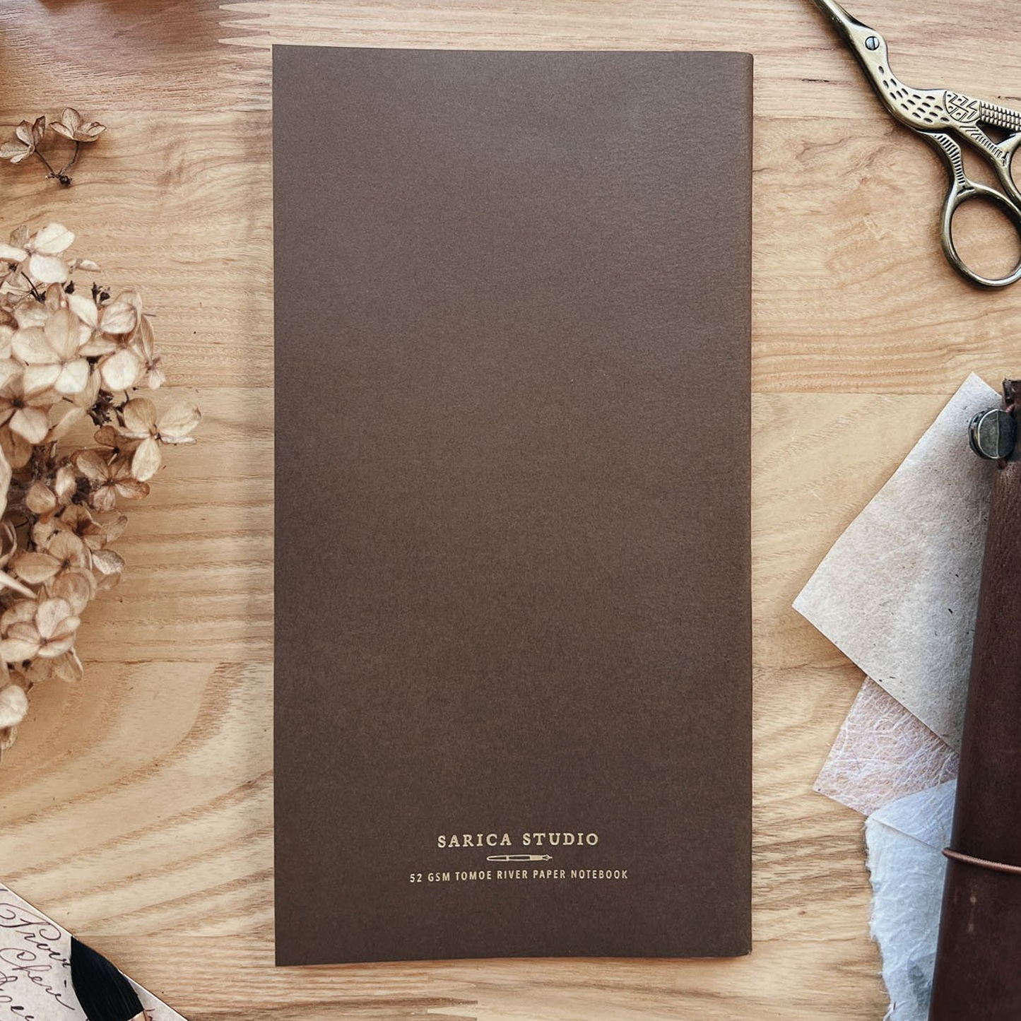 Sarica Studio Standard TN Notebook - Chestnut Brown