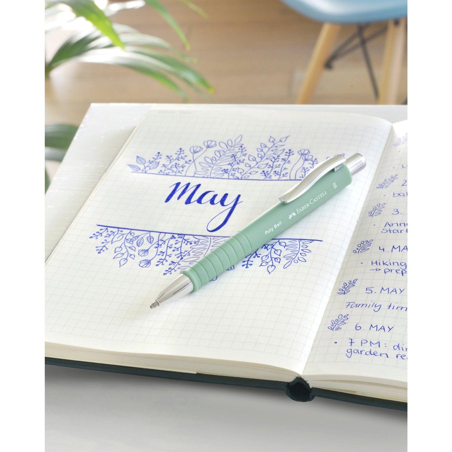 Faber-Castell Poly Ball Ballpoint - Caribic Blue