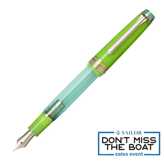 Sailor Pro Gear Slim Fountain Pen - Manyo - Grass (Special Edition)