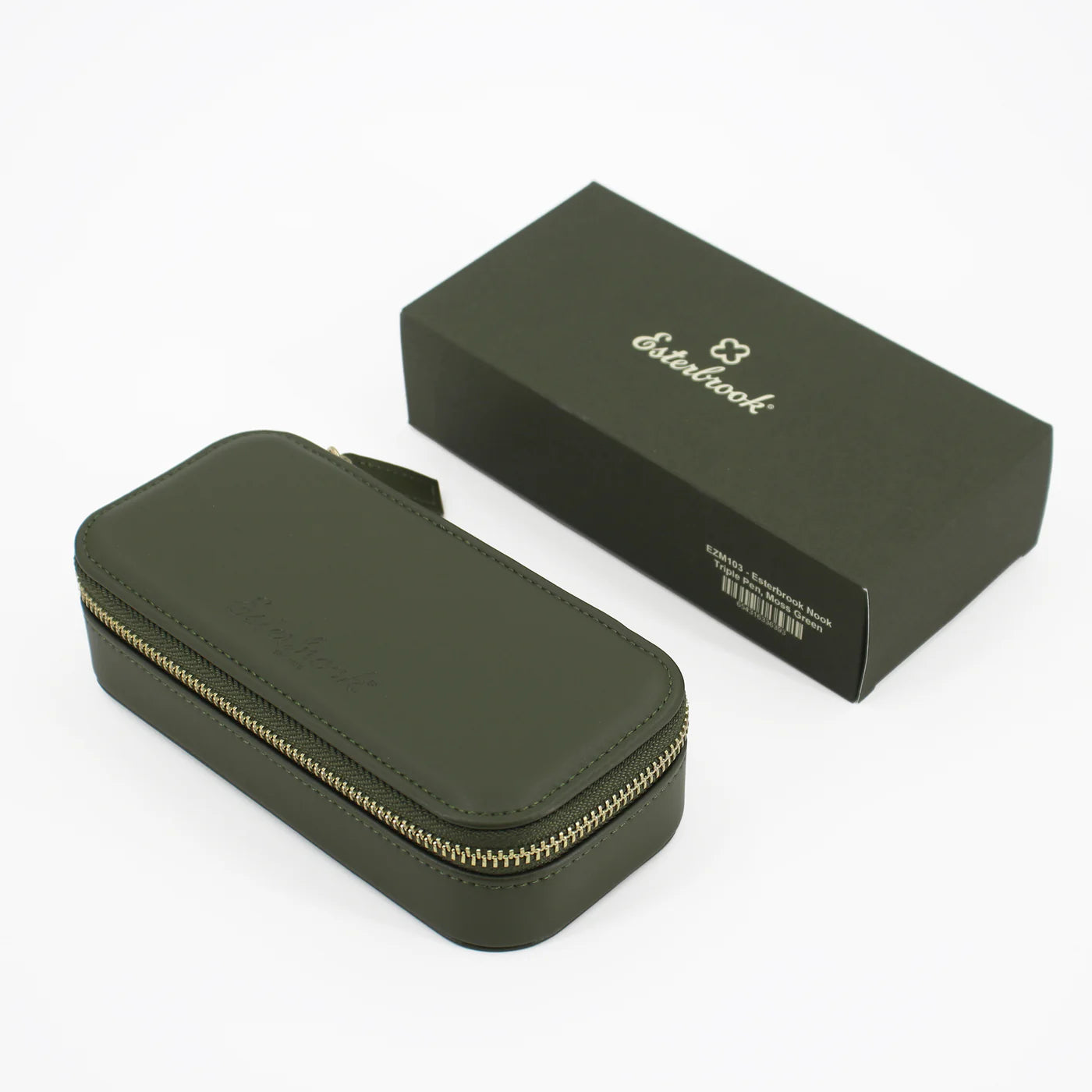 Esterbrook Triple Pen Nook - Moss Green