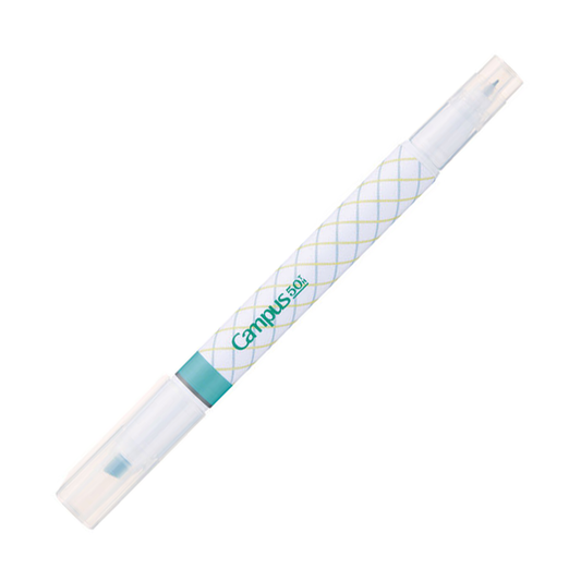 KOKUYO Campus 50th Anniversary Two Way Color Marker - Green (Limited Edition)