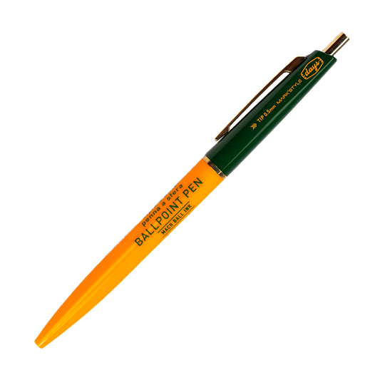 Mark's Style Days x Anterique MACH Ballpoint Pen - Orange/Green