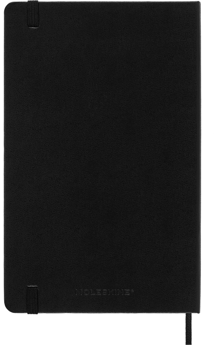Moleskine Large Hardcover Classic Dotted Notebook - Black