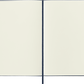 Moleskine Large Hardcover Classic Plain Notebook - Sapphire Blue