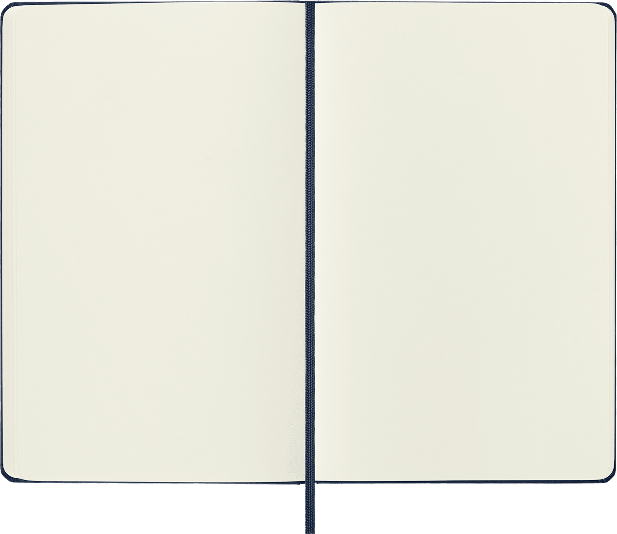 Moleskine Large Hardcover Classic Plain Notebook - Sapphire Blue