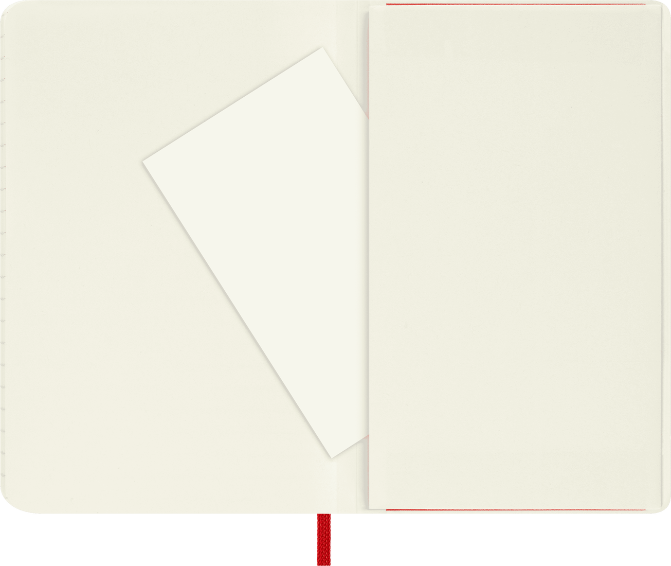 Moleskine Classic Colored Pocket Softcover Ruled Notebook - Scarlet Red