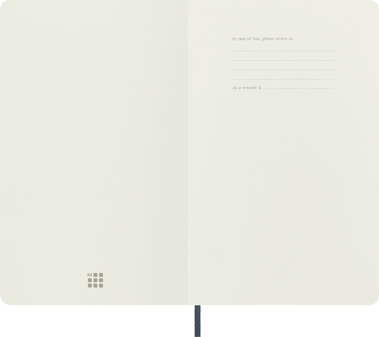 Moleskine Large Softcover Classic Ruled Notebook - Sapphire Blue