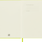 Moleskine Large Hardcover Classic Ruled Notebook - Lemon Green