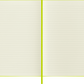 Moleskine Large Hardcover Classic Ruled Notebook - Lemon Green