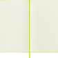 Moleskine Large Hardcover Classic Plain Notebook - Lemon Green