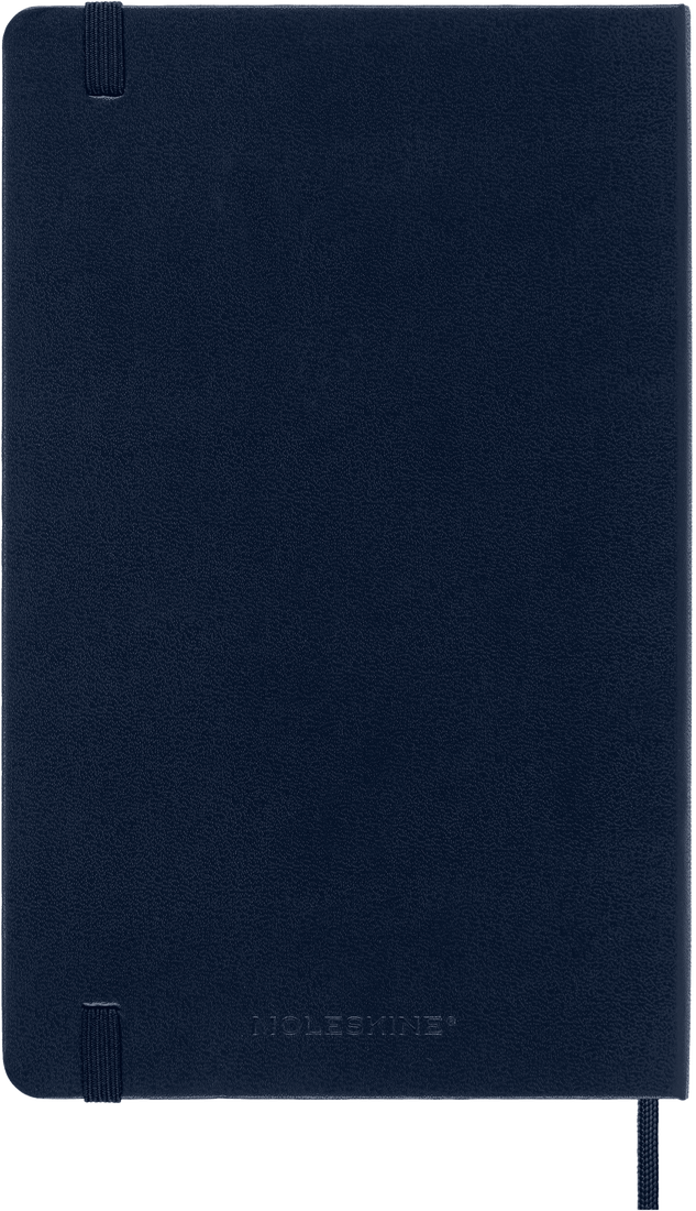 Moleskine 2024 Large Hardcover Classic Weekly Planner - Sapphire Blue
