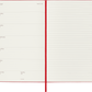 Moleskine 2024 Large Hardcover Classic Weekly Planner - Scarlet Red