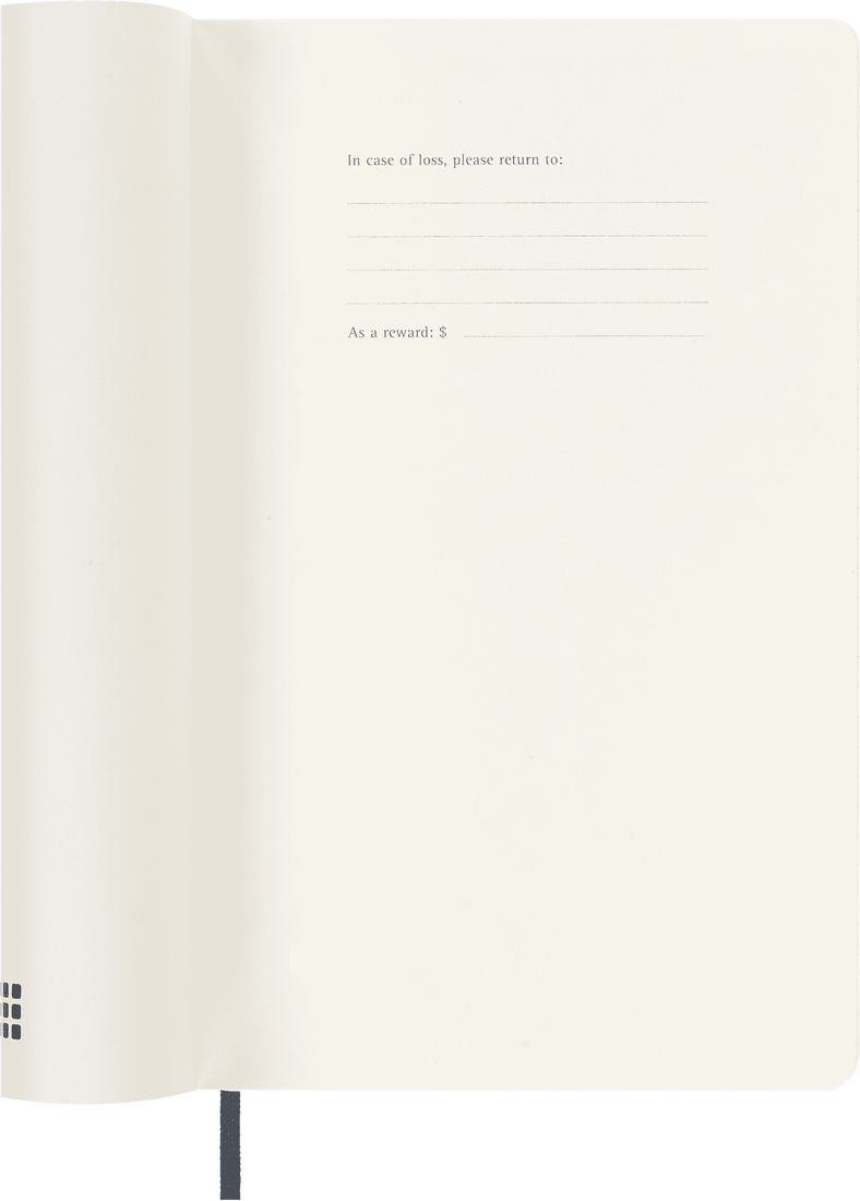 Moleskine 2024 Large Softcover Classic Weekly Planner - Sapphire Blue